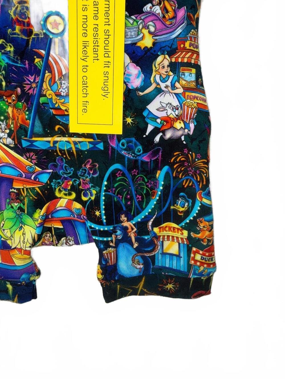 CCC Bamboo "Disney Magic" Peekaboo Shortie | 95% Bamboo | NWT - Picture 4 of 7